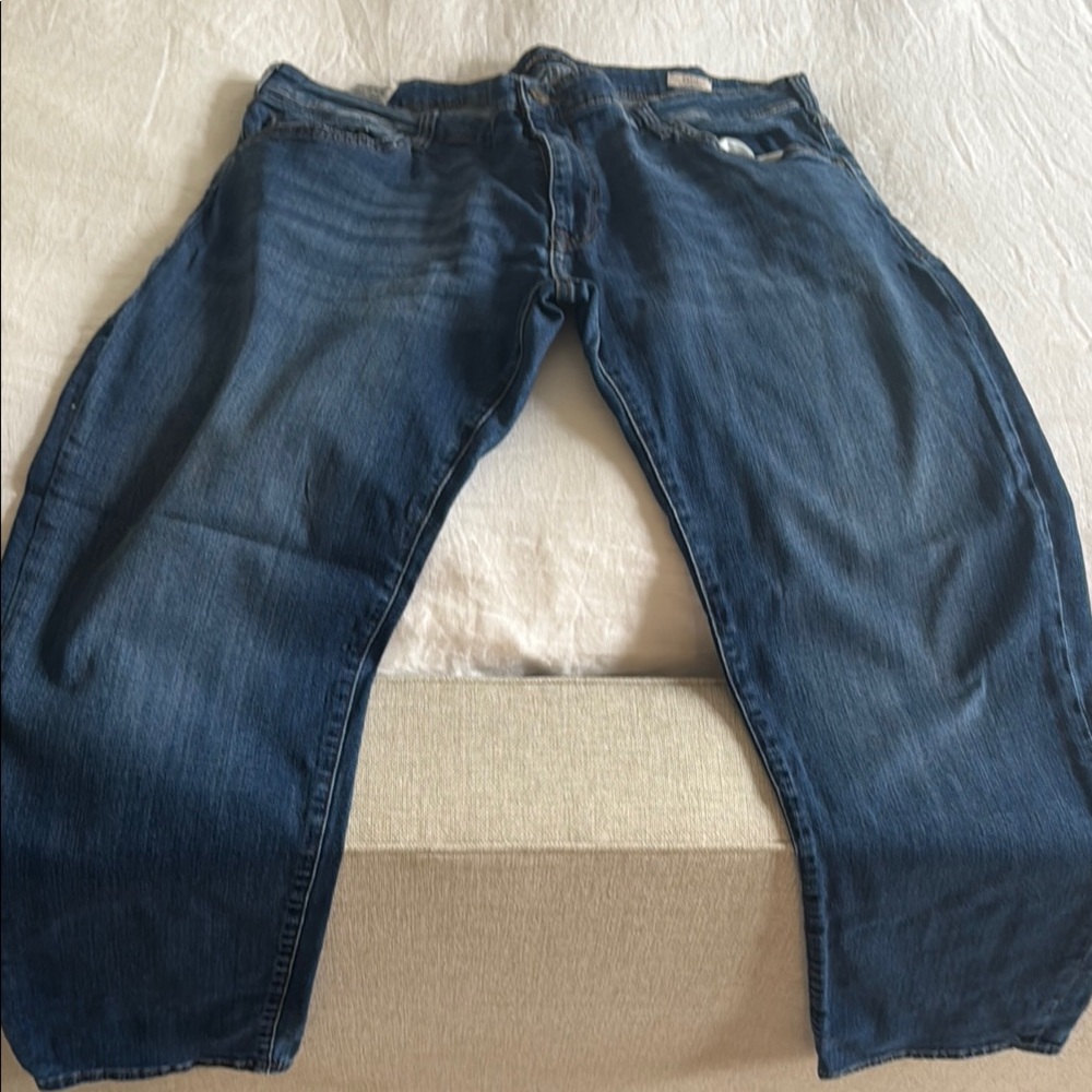 Mavi Relaxed Blue Jeans with Natural Fading
